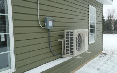 Технические особенности монтажа кондиционеров в каркасных домах