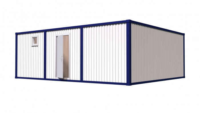 Модульное здание РС-М02 с тамбуром и сантехническим помещением