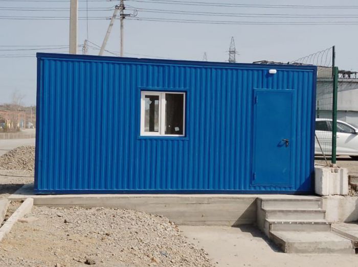 Бытовое помещение контейнерного типа (КПП №1)