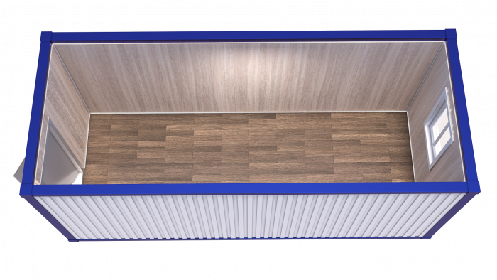 Блок-Контейнер с одним окном без перегородок модель: РС-Б02